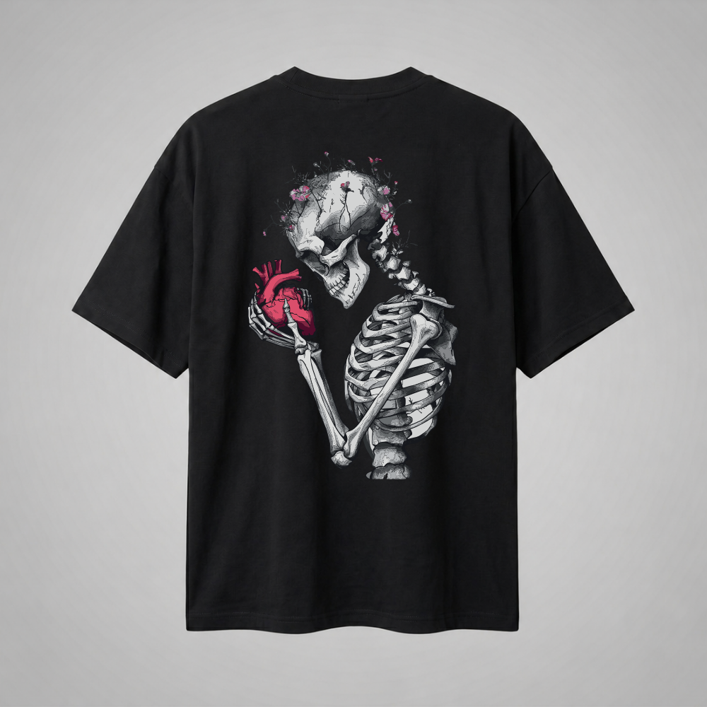 Oversize Premium T-Shirt Skeleton